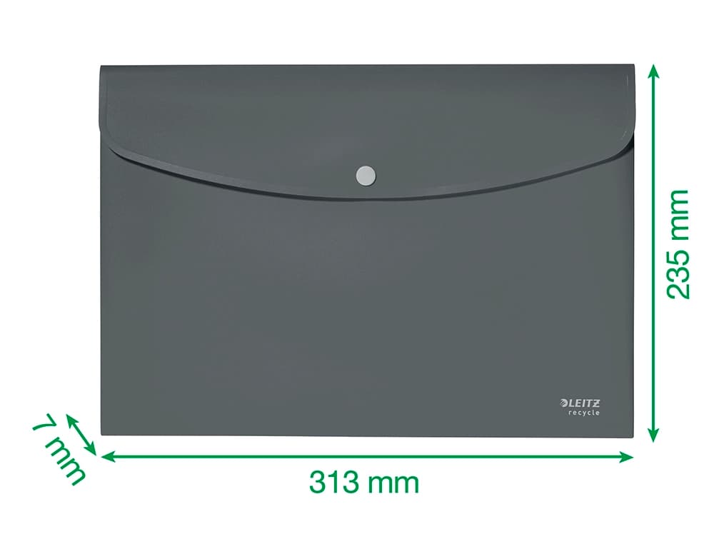 Carpeta leitz recycle portadocumentos broche din a4 polipropileno