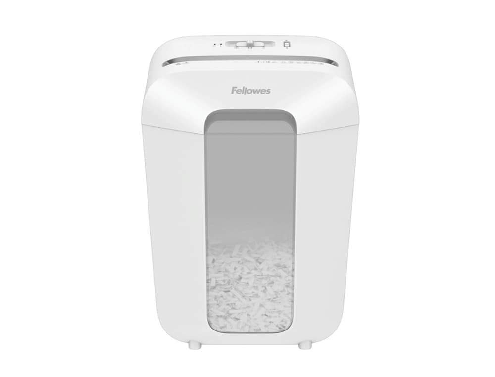 Destructora de documentos fellowes lx70 capacidad 11h seguridad p4 grapas clips y tarjetas papelera 18 l