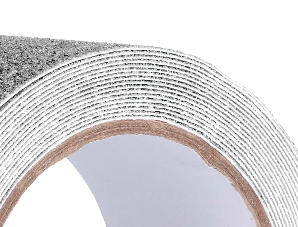 Cinta antideslizante q-connect gris 5mt x 50 mm