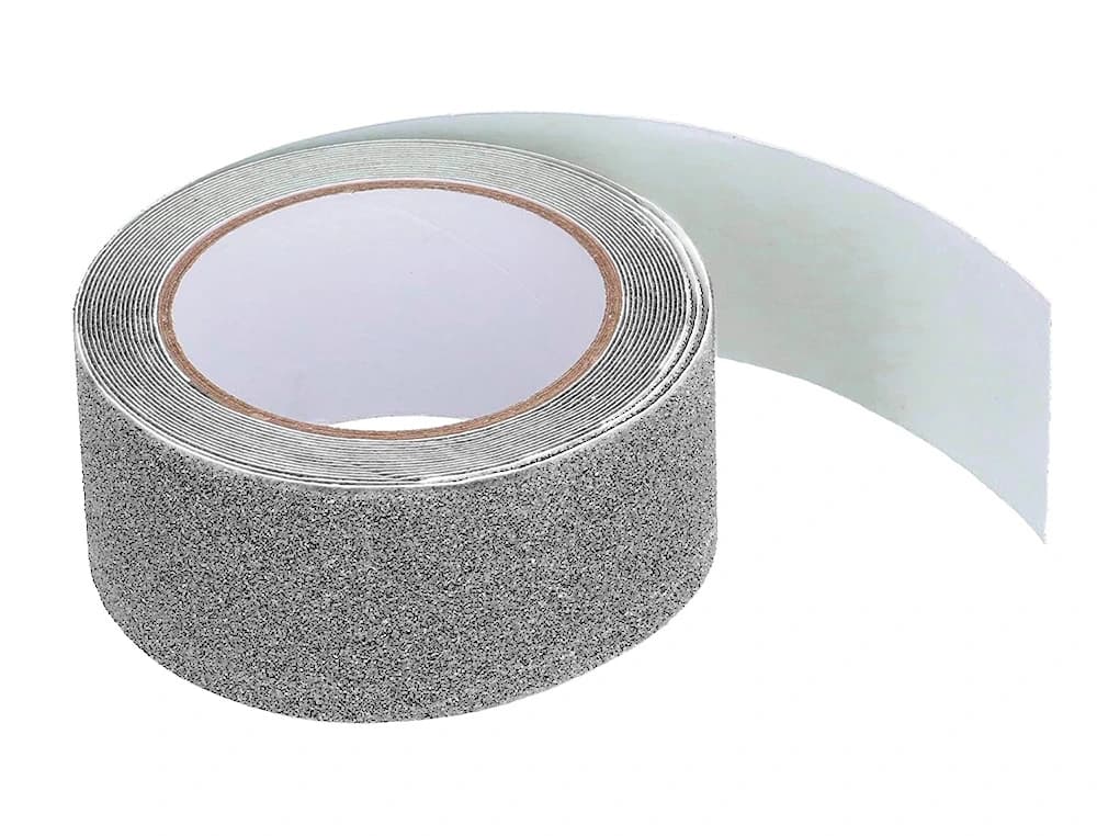 Cinta antideslizante q-connect gris 5mt x 50 mm