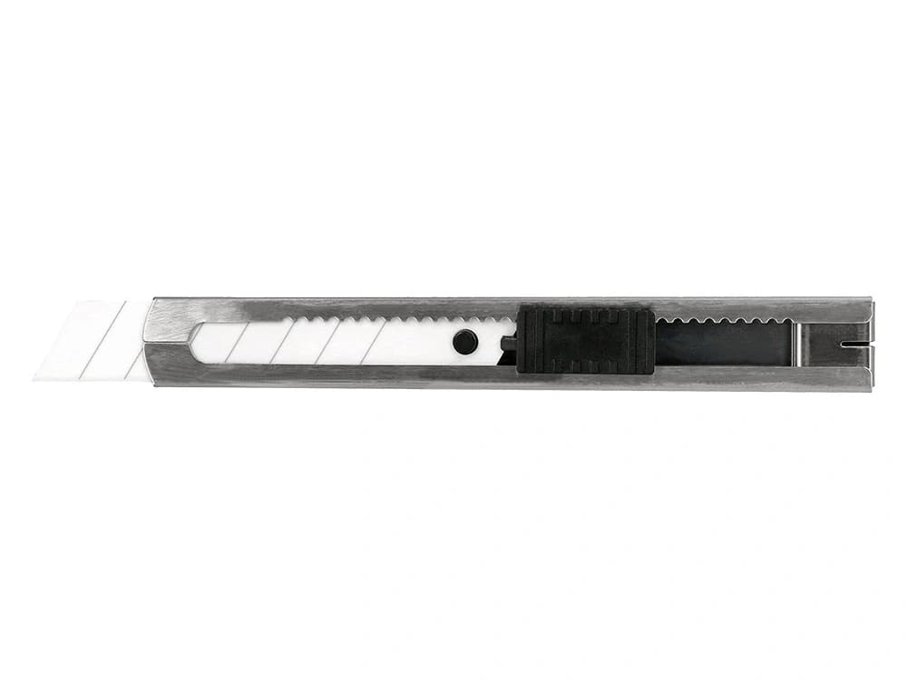 Cuter q-connect metalico ancho cuchilla ceramica 18 mm xd- c78 con clip blister 1 unidad