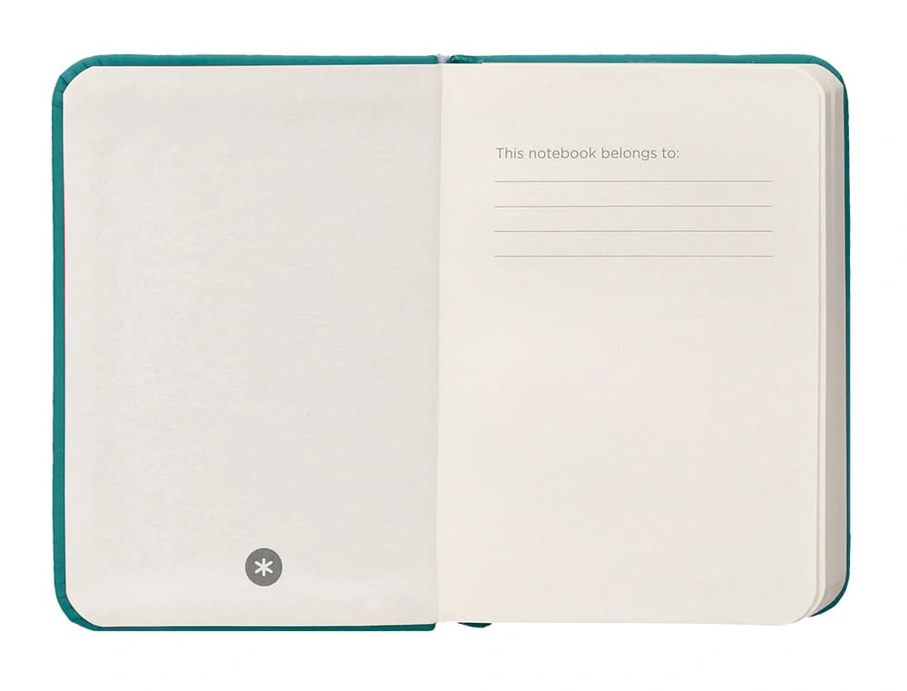 Cuaderno con gomilla antartik notes tapa dura a7 hojas lisas 80 hojas 80 gr fsc