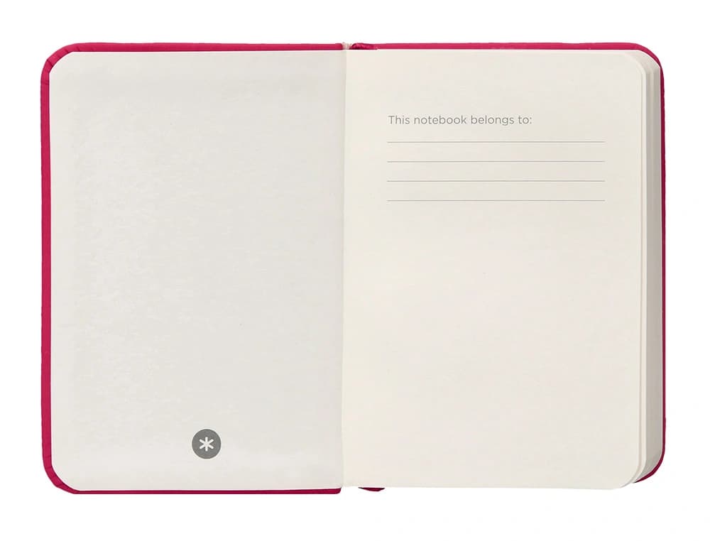 Cuaderno con gomilla antartik notes tapa dura a7 hojas lisas 80 hojas 80 gr fsc