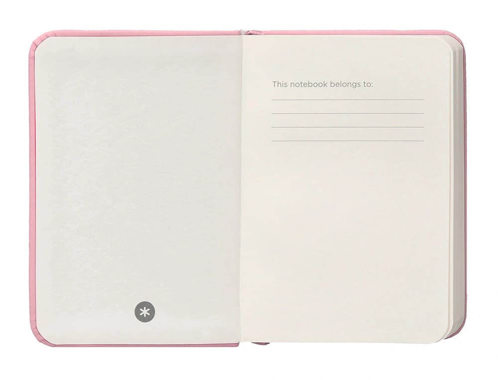 Cuaderno con gomilla antartik notes tapa dura a7 hojas lisas 80 hojas 80 gr fsc