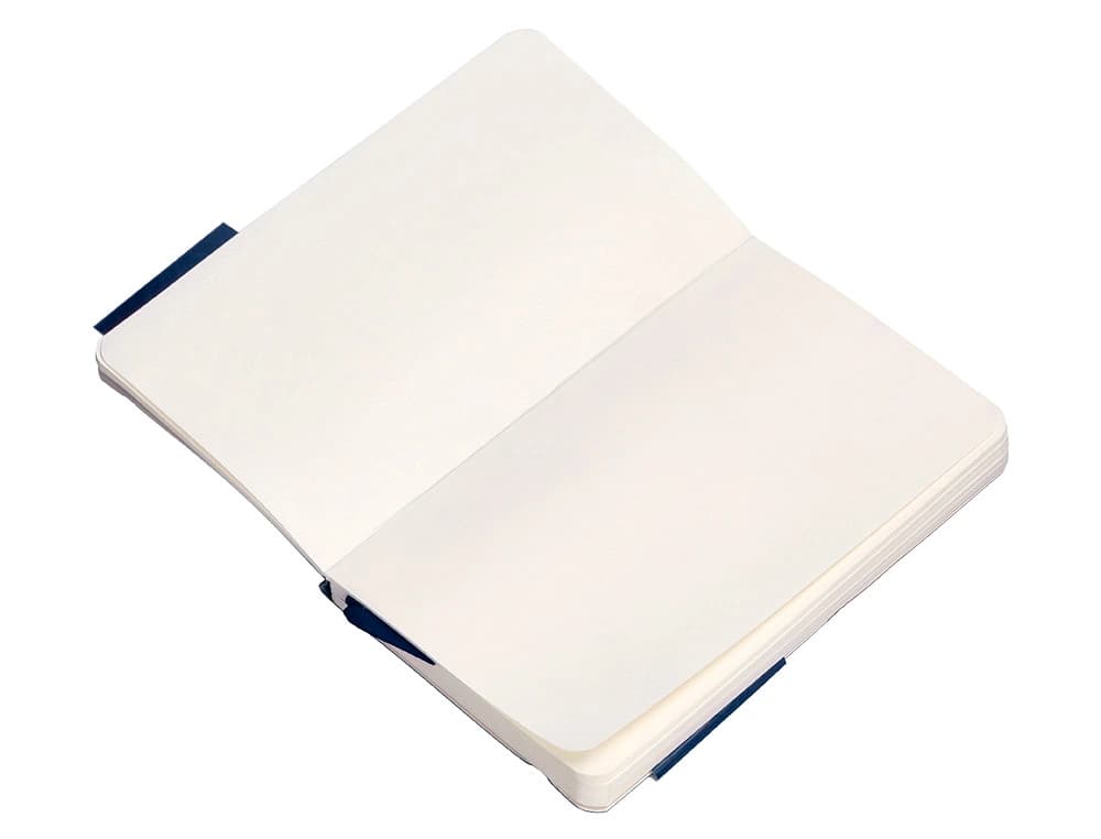 Cuaderno con gomilla antartik notes tapa blanda a6 hojas lisas 100 hojas 80 gr fsc