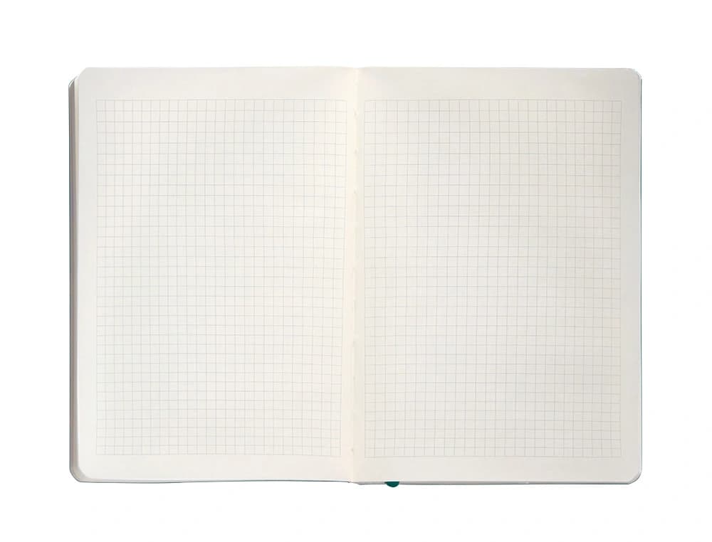 Cuaderno con gomilla antartik notes tapa blanda a5 hojas cuadricula 80 hojas 80 gr fsc
