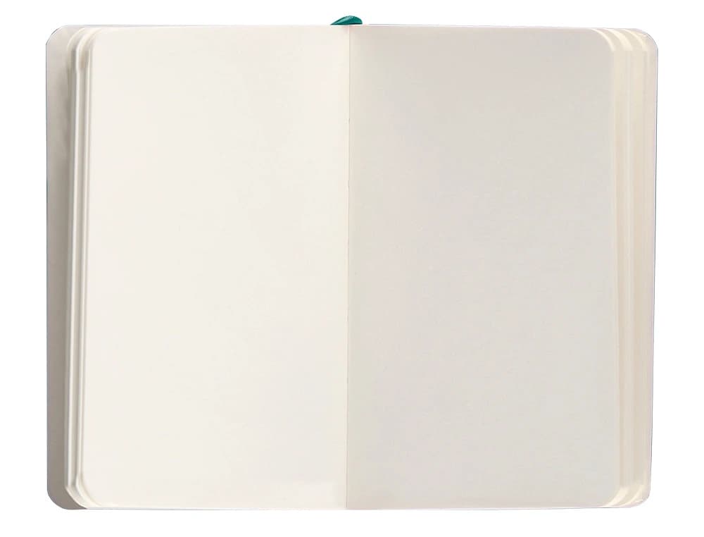 Cuaderno con gomilla antartik notes tapa blanda a6 hojas lisas 100 hojas 80 gr fsc
