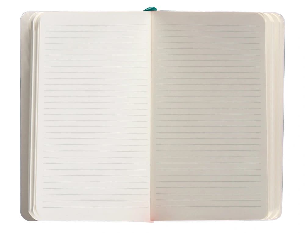 Cuaderno con gomilla antartik notes tapa blanda a6 rayas 100 hojas 80 gr fsc