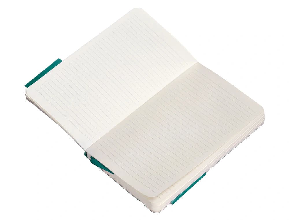Cuaderno con gomilla antartik notes tapa blanda a6 rayas 100 hojas 80 gr fsc