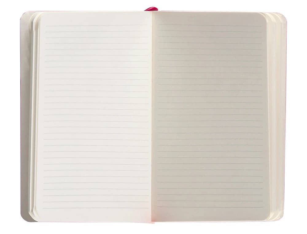 Cuaderno con gomilla antartik notes tapa blanda a6 rayas 100 hojas 80 gr fsc