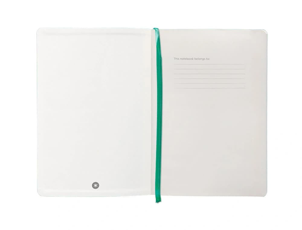 Cuaderno con gomilla antartik notes tapa blanda a5 hojas cuadricula 80 hojas 80 gr fsc