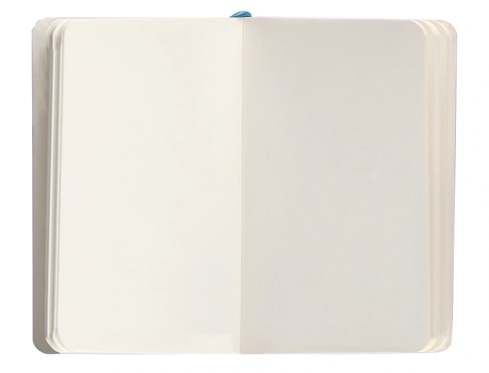 Cuaderno con gomilla antartik notes tapa blanda a6 hojas lisas 100 hojas 80 gr fsc