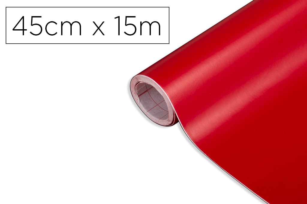 D-c-fix Rollo adhesivo d-c-fix rojo señales mate ancho 45 cm largo 15 m
