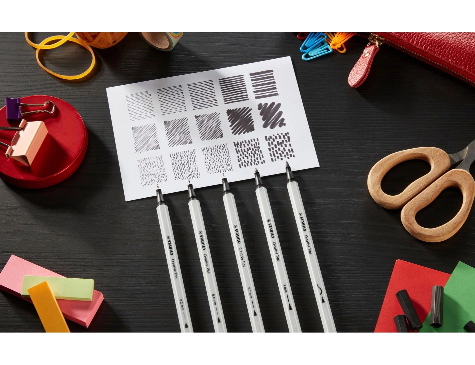 Rotulador stabilo creative tips arty line