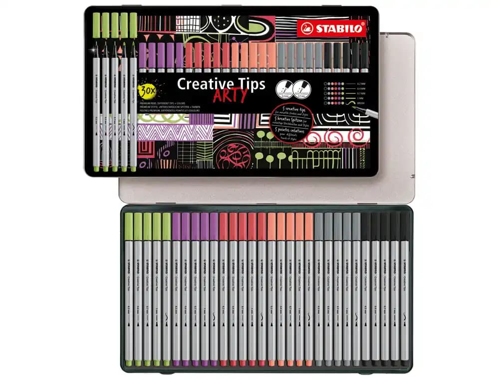 Rotulador stabilo creative tips arty line