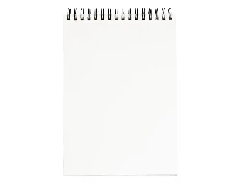 Bloc dibujo liderpapel esbozos espiral din a6 105x148mm 100 hojas 90gr/m2 sin recuadro