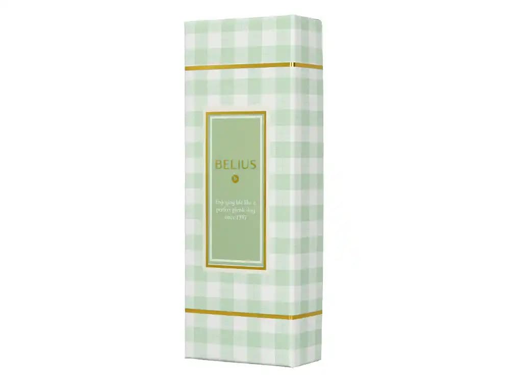 Boligrafo belius picnic aluminio tinta caja de diseño