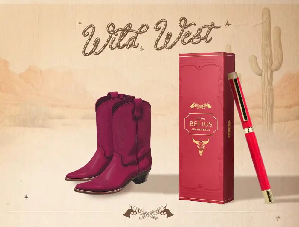 Roller belius wild west aluminio tinta caja de diseño