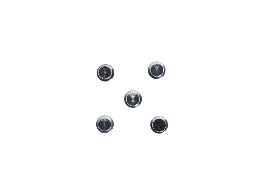 Iman maul conico de neodimio 1,2 cm diametro peso max. 3,5 kg color plata pack de 5 unidades