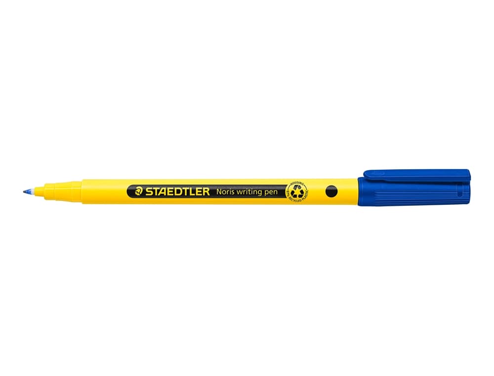 Rotulador staedtler noris writing pen 307 tinta base de agua punta fina trazo 0,6 mm