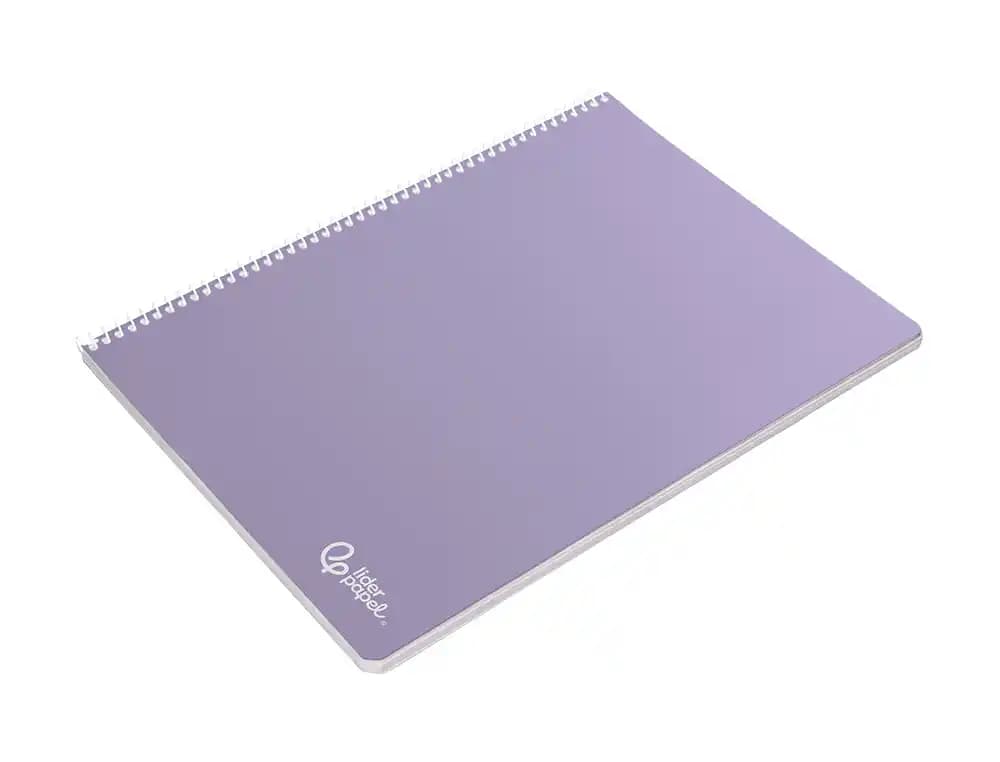 Cuaderno espiral liderpapel a4 smart tapa blanda 80h 75gr cuadro 4mm con margen oscuro