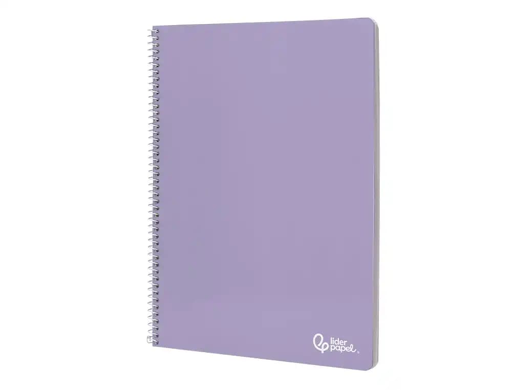 Cuaderno espiral liderpapel a4 smart tapa blanda 80h 75gr cuadro 4mm con margen oscuro