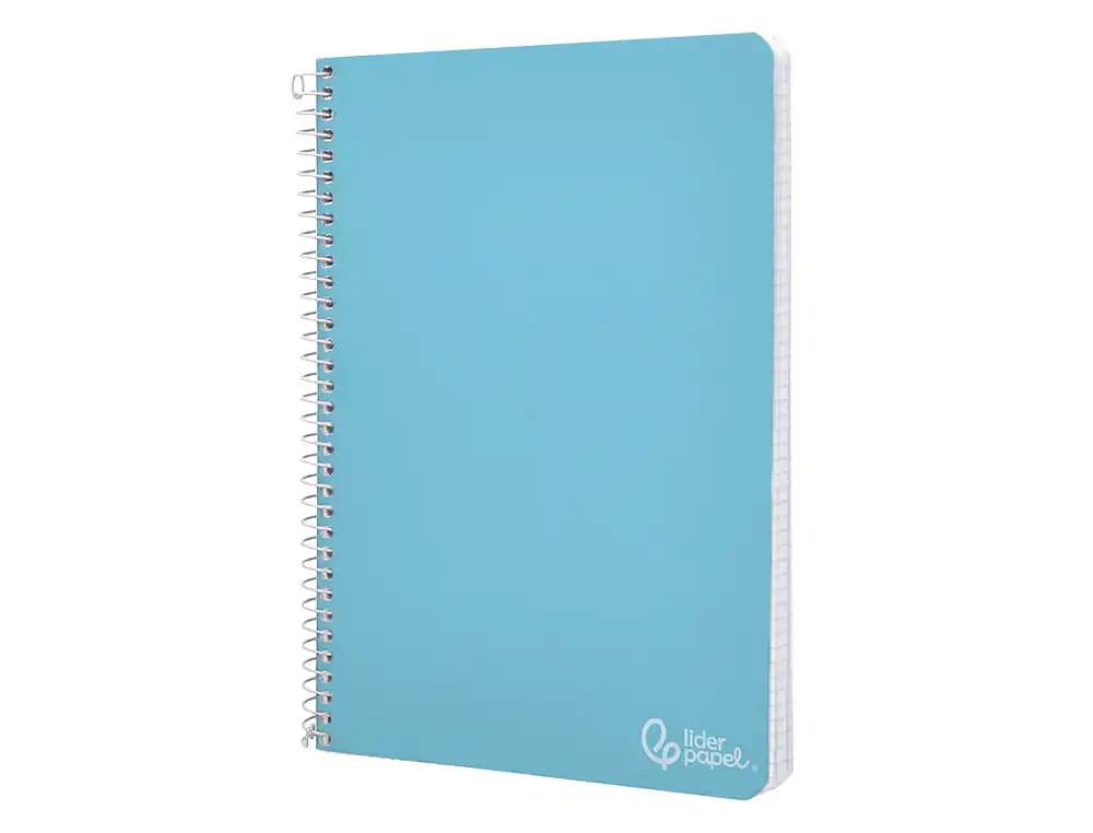 Cuaderno espiral liderpapel a4 witty tapa dura 80h 90gr rayado montessori 3,5mm colores surtidos