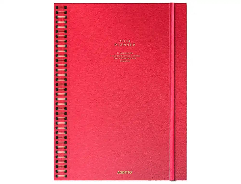 Cuaderno aula planner additio din a4 160 paginas plan anual y mensual con programacion y evaluacion