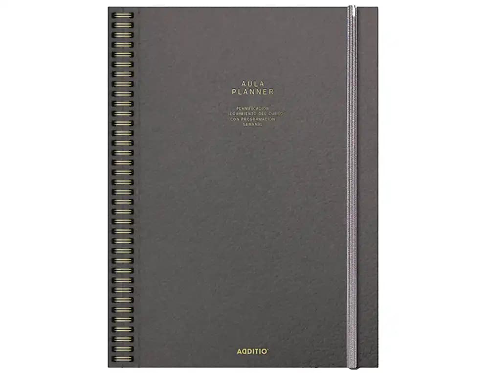 Cuaderno aula planner additio din a4 160 paginas plan anual y mensual con programacion y evaluacion
