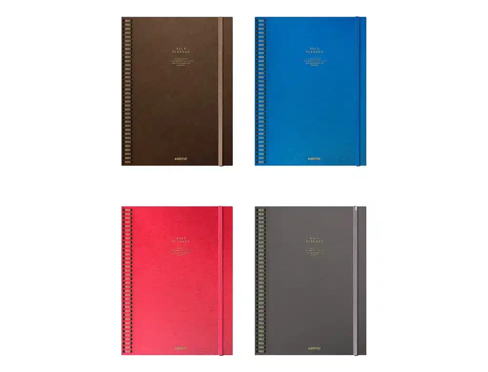 Cuaderno aula planner additio din a4 160 paginas plan anual y mensual con programacion y evaluacion