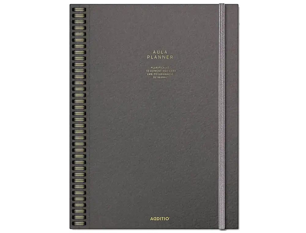 Cuaderno aula planner catalan additio din a4 160 paginas plan anual y mensual con programacion y evaluacion