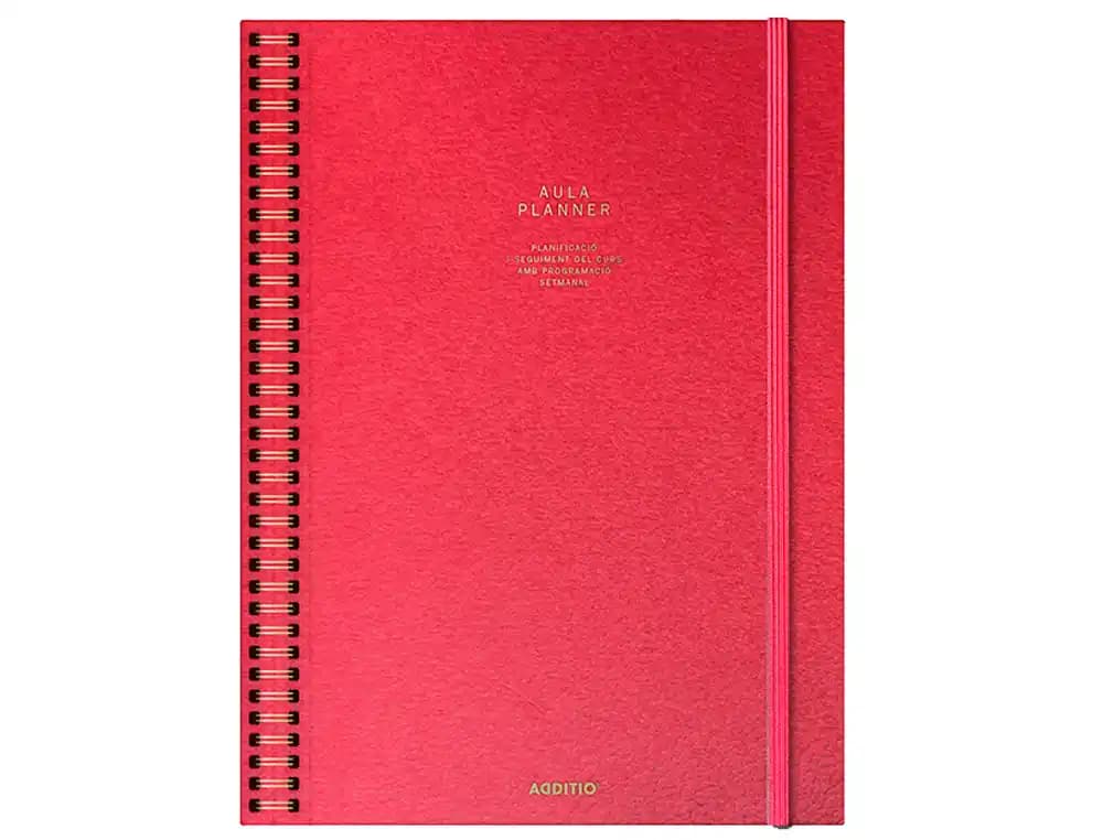Cuaderno aula planner catalan additio din a4 160 paginas plan anual y mensual con programacion y evaluacion