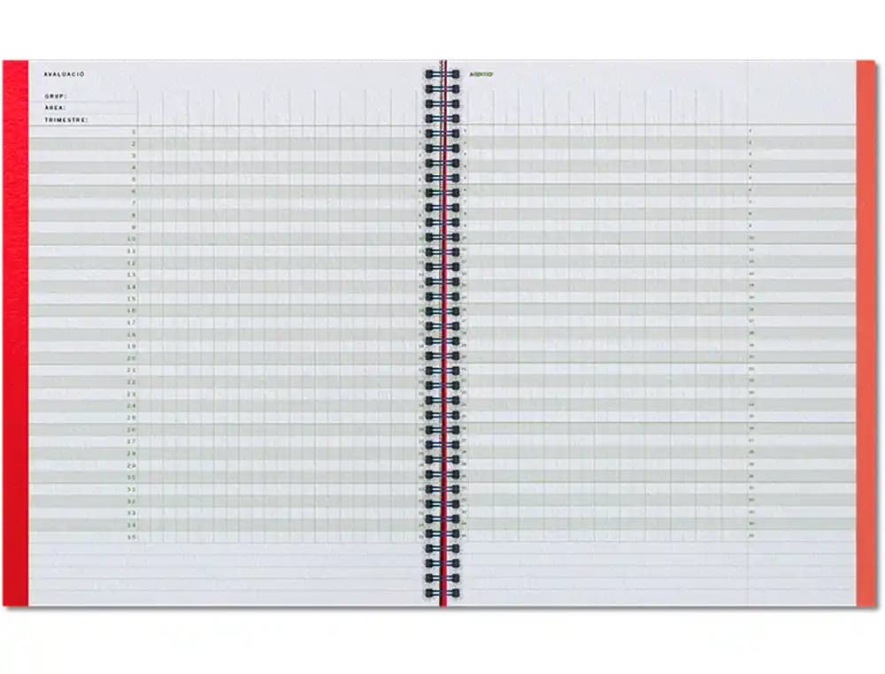 Cuaderno aula planner catalan additio din a4 160 paginas plan anual y mensual con programacion y evaluacion