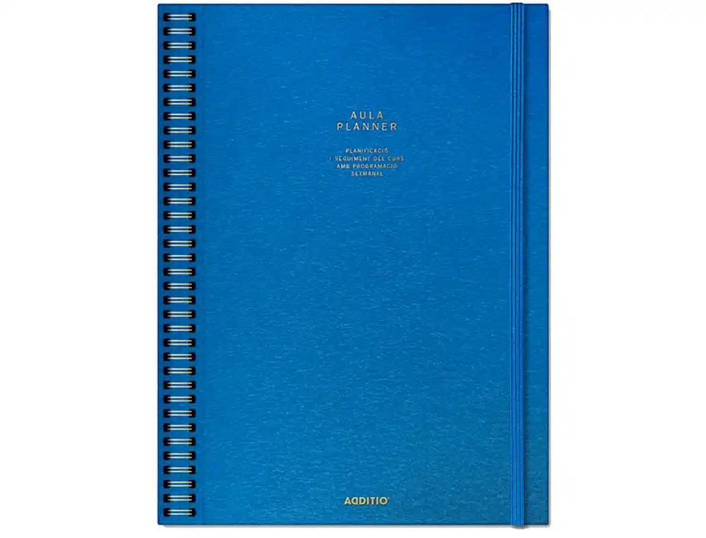 Cuaderno aula planner catalan additio din a4 160 paginas plan anual y mensual con programacion y evaluacion