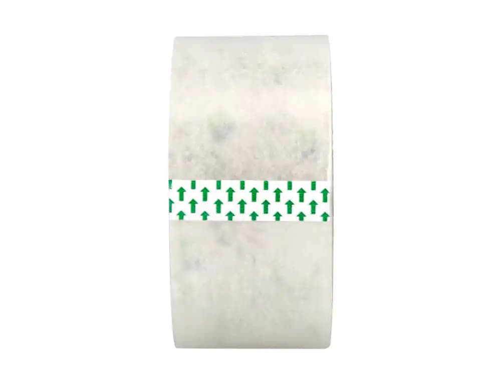 Cinta adhesiva greening polipropileno transparente 60 m x 48 mm para embalaje