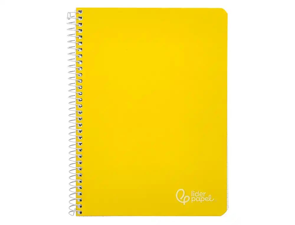 Cuaderno espiral liderpapel a4 witty tapa dura 80h 90gr rayado horizontal con margen