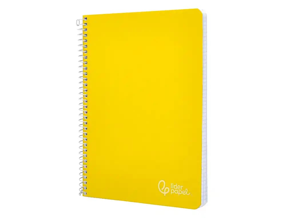 Cuaderno espiral liderpapel a4 witty tapa dura 80h 90gr rayado horizontal con margen