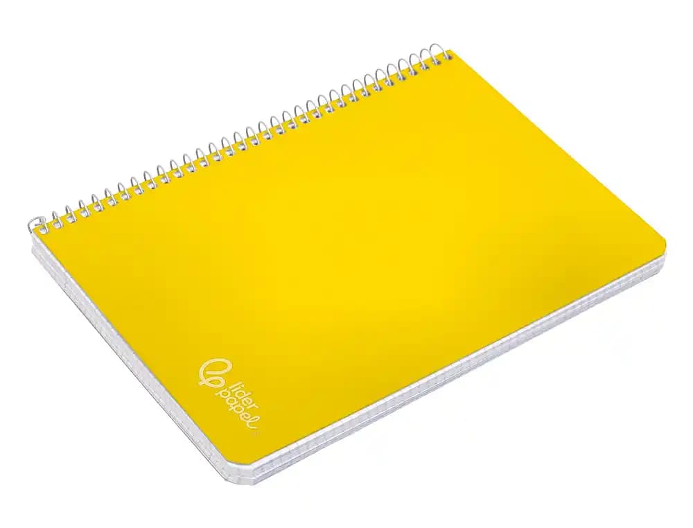 Cuaderno espiral liderpapel a4 witty tapa dura 80h 90gr rayado horizontal con margen
