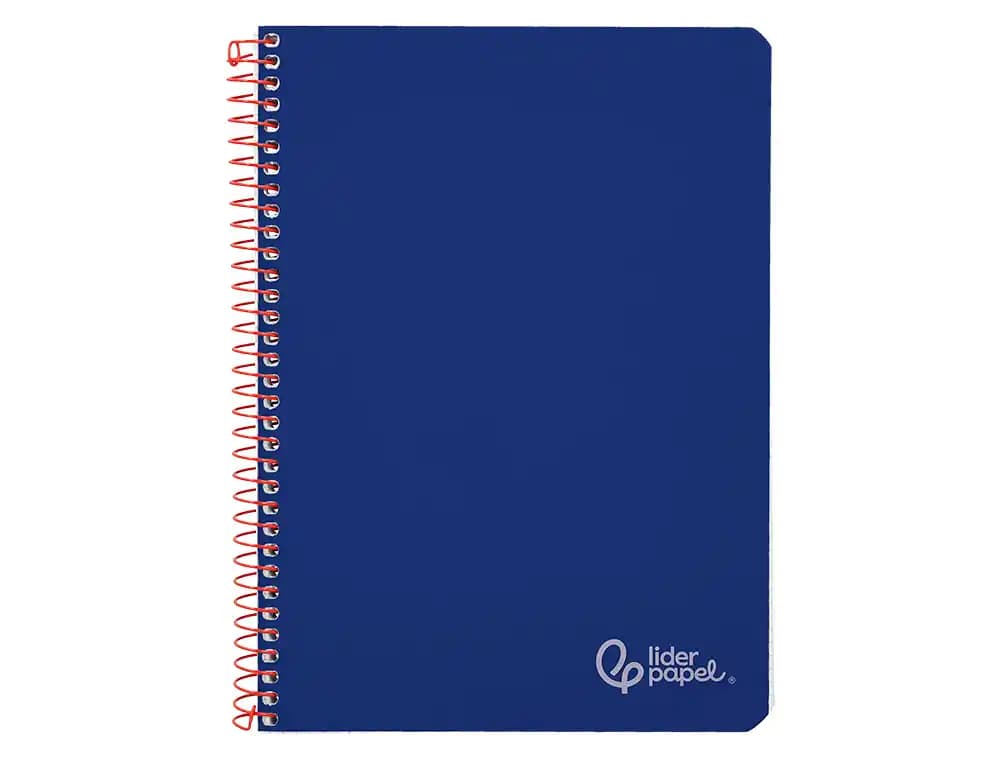 Cuaderno espiral liderpapel a4 witty tapa dura 80h 90gr pauta 2,5mm con margen colores