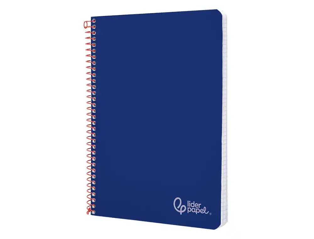Cuaderno espiral liderpapel a4 witty tapa dura 80h 90gr pauta 2,5mm con margen colores