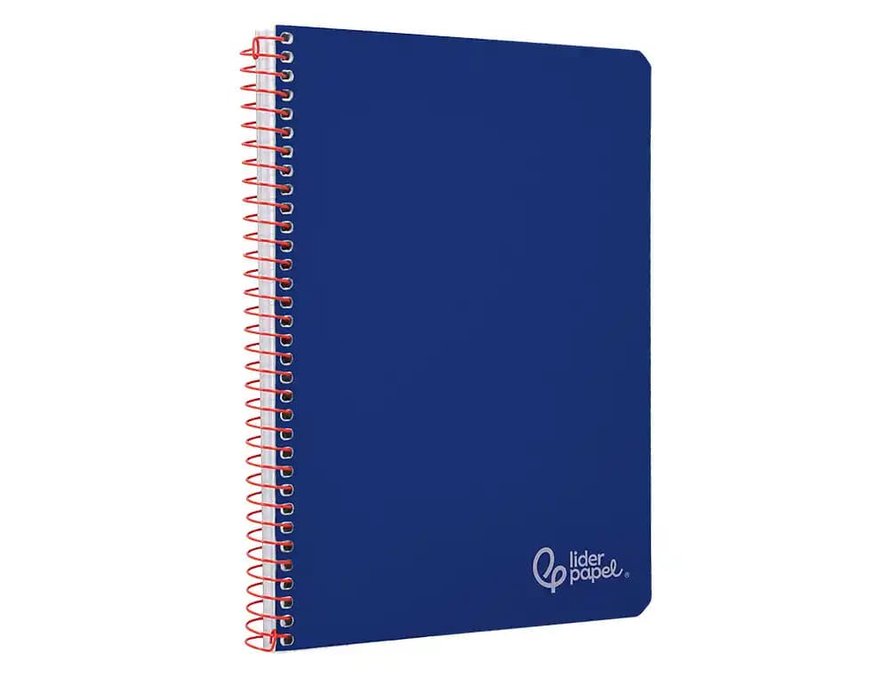 Cuaderno espiral liderpapel a4 witty tapa dura 80h 90gr pauta 2,5mm con margen colores
