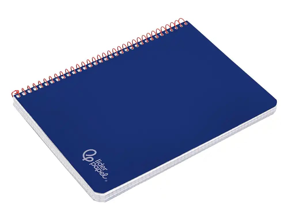 Cuaderno espiral liderpapel a4 witty tapa dura 80h 90gr pauta 2,5mm con margen colores