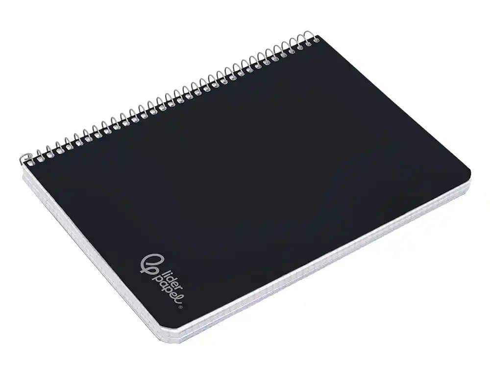 Cuaderno espiral liderpapel a4 witty tapa dura 80h 90gr pauta 2,5mm con margen colores