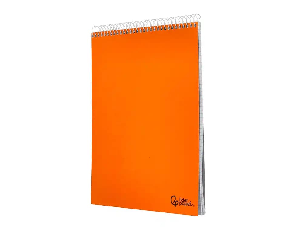 Cuaderno espiral liderpapel din a5 apaisado smart tapa blanda 80h 75gr cuadro 4mm con margen colores surtidos