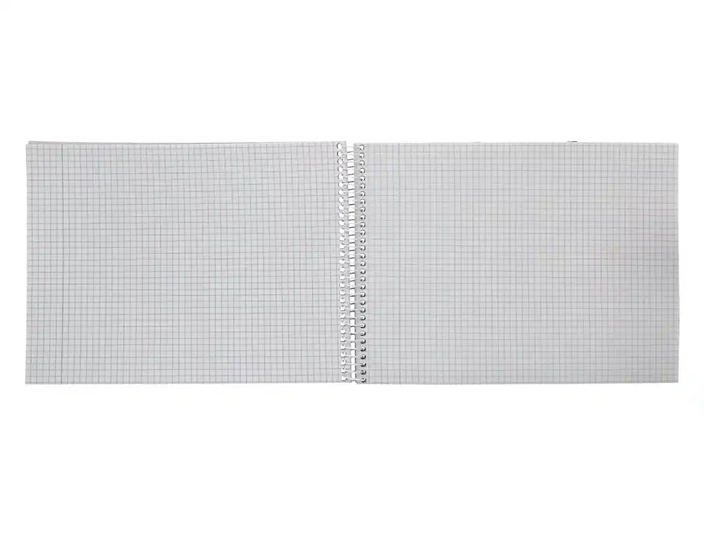Cuaderno espiral liderpapel din a5 apaisado smart tapa blanda 80h 75gr cuadro 4mm con margen colores surtidos
