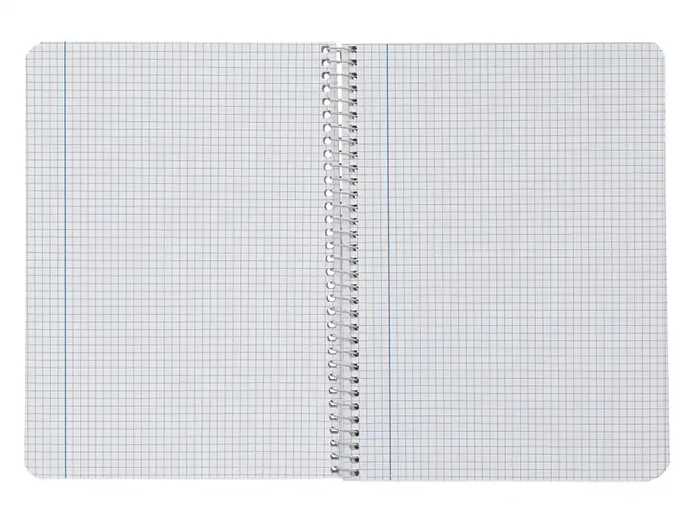 Cuaderno espiral liderpapel smart tapa blanda 80h cuadro 5mm con margen colores surtidos