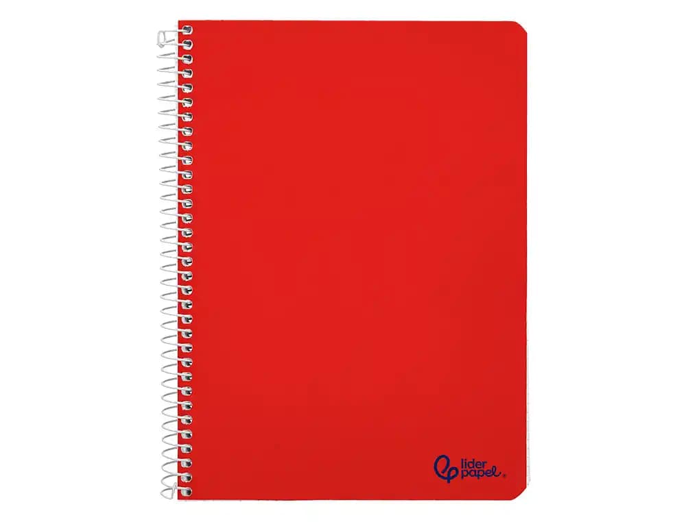 Cuaderno espiral liderpapel din a5 smart tapa blanda 80h 75gr horizontal 8mm con margen colores surtidos