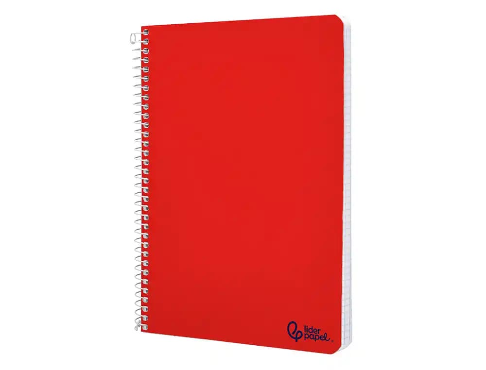 Cuaderno espiral liderpapel din a5 smart tapa blanda 80h 75gr horizontal 8mm con margen colores surtidos