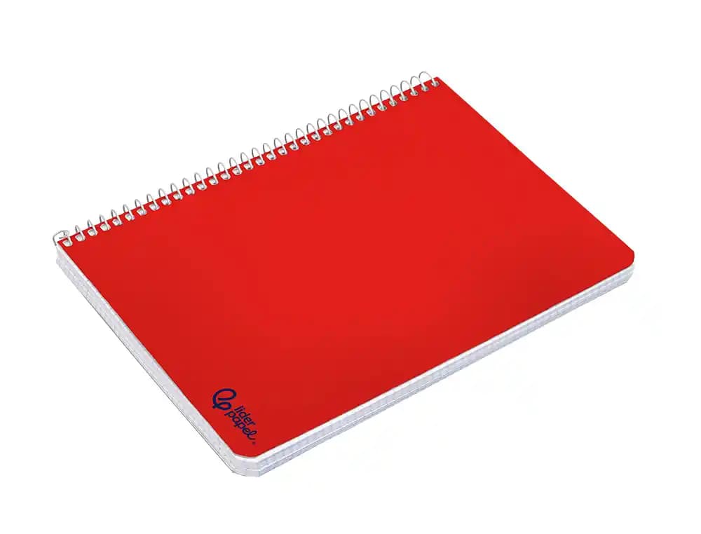 Cuaderno espiral liderpapel smart tapa blanda 80h pauta 3,5mm con margen colores surtidos