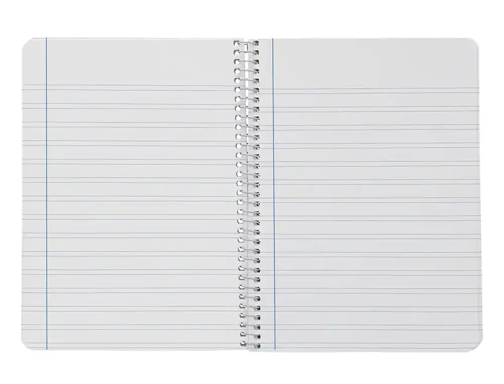 Cuaderno espiral liderpapel smart tapa blanda 80h pauta 3,5mm con margen colores surtidos